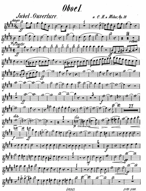 Oboe 1, 2