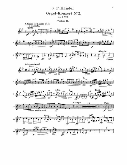 Violins II