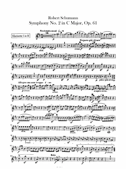 Clarinet 1, 2 (B♭)