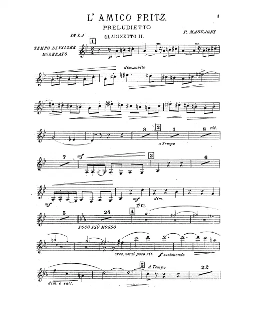 Clarinet 2 (A/B♭)