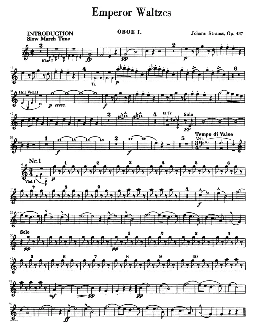 Oboe 1, 2
