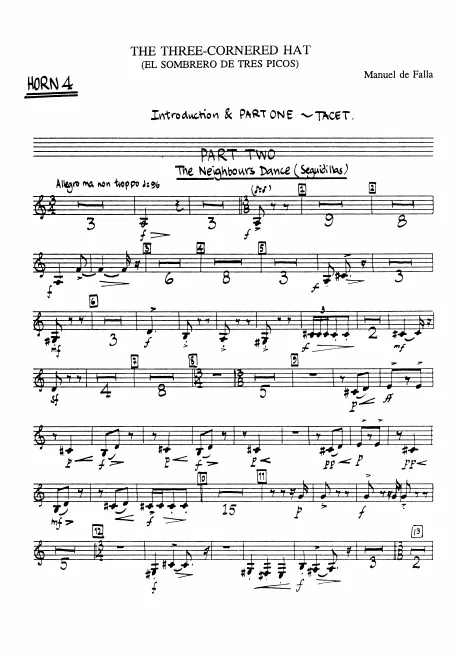 Horn 4 (F)