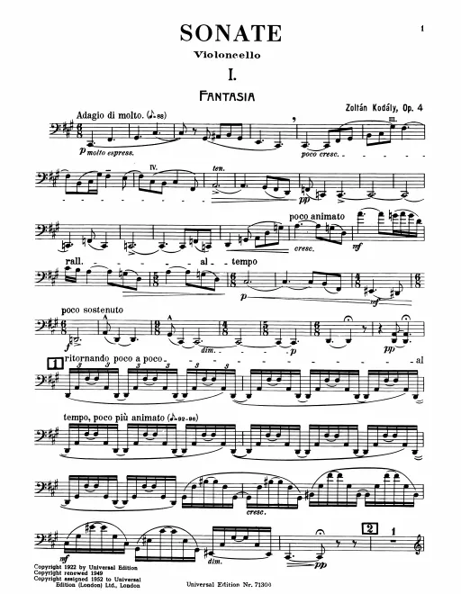 Cello Part