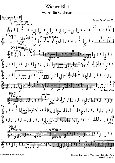 Trumpet 1, 2 (F)