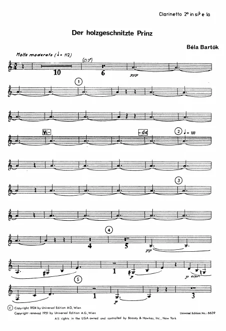 Clarinet 2 (B♭/A)
