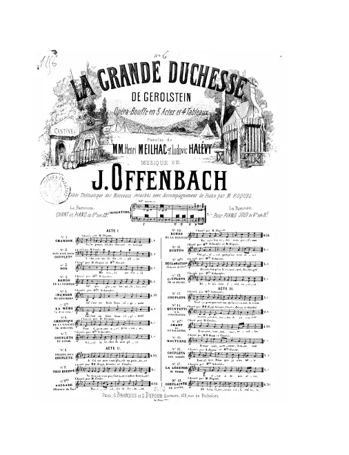 No.6, Chronique de la gazette de Hollande: "Pour épouser une princesse" (Act I, No.5)