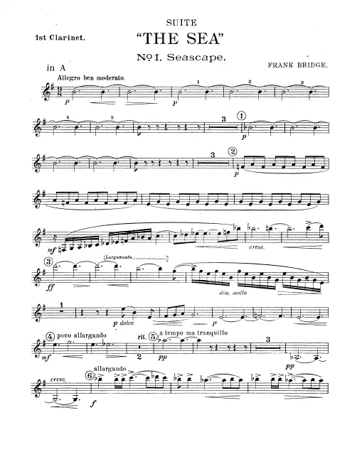 Clarinet 1, 2, Bass Clarinet (A/B)