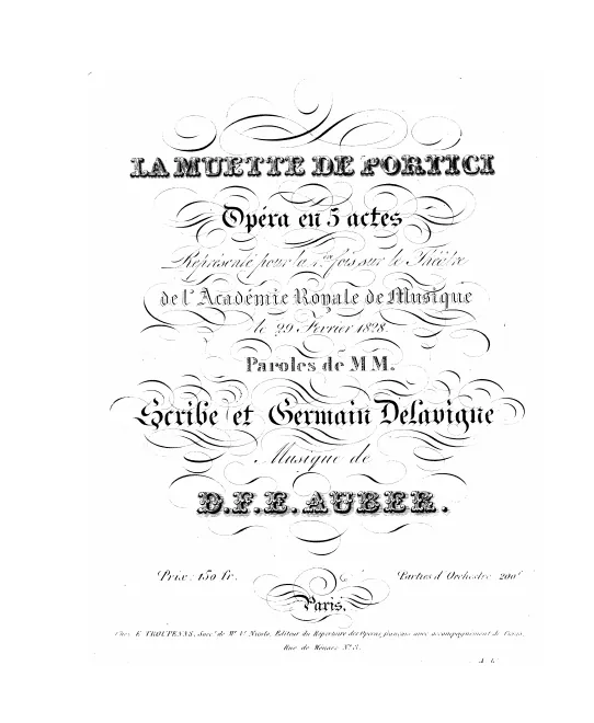 Preliminaries Overture Act I (Nos. 13a)