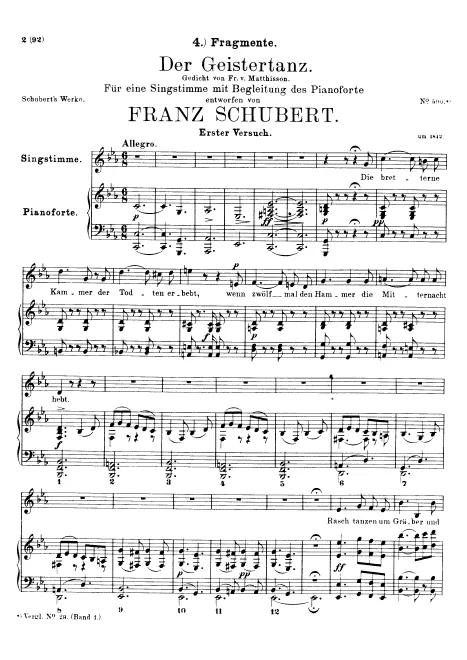 Complete Score (fragment)