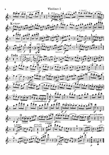 Violin 1 (pp.4, 8)