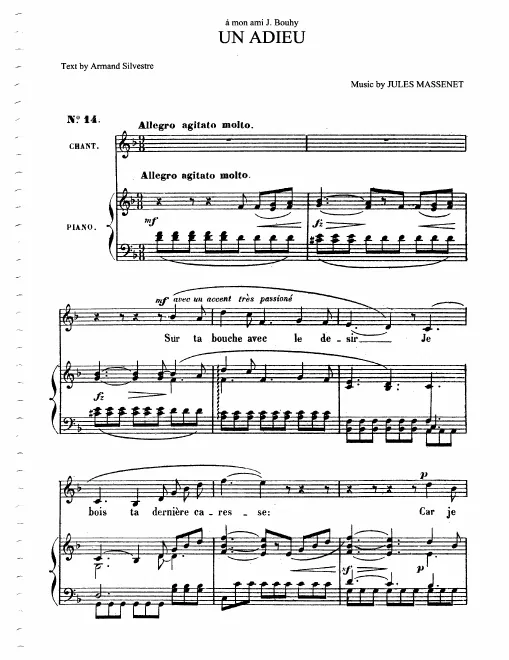 Complete Score (D minor: medium voice and piano)
