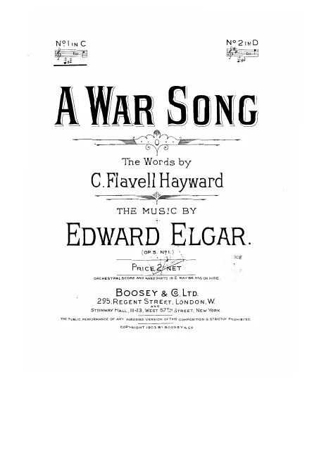 Complete Score (C minor/C major)