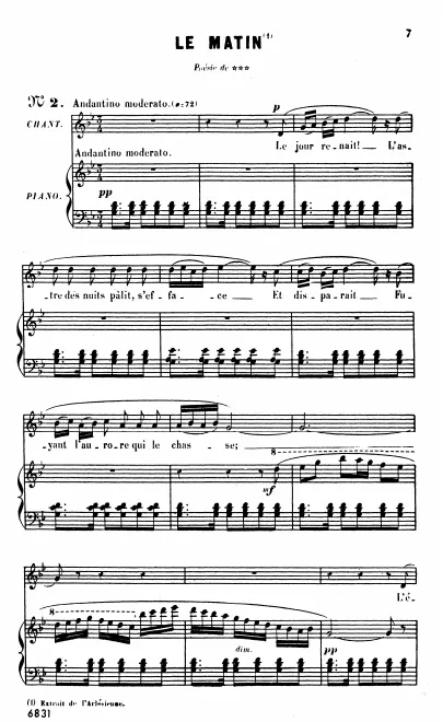 Complete Score (G minor, high voice)