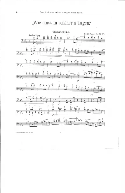 Cello Part