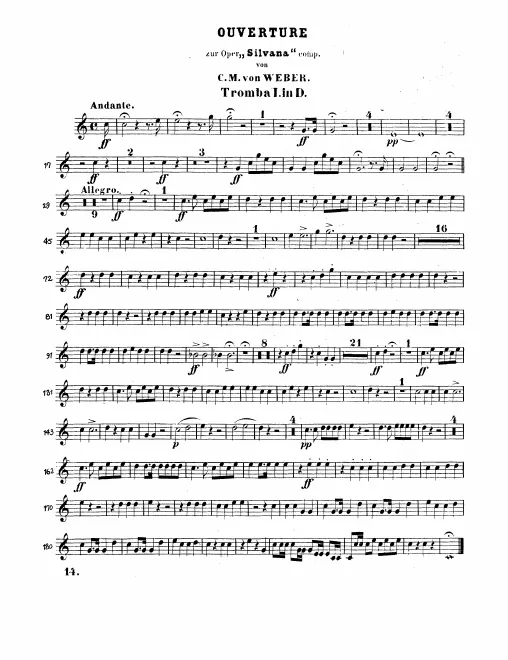 Trumpet 1, 2 (D)