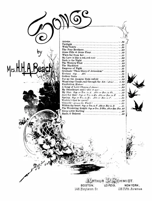 1. Within Thy Heart (D major), low voice)