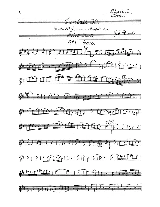 Flute 1, 2