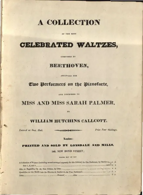 Waltzes 1-6