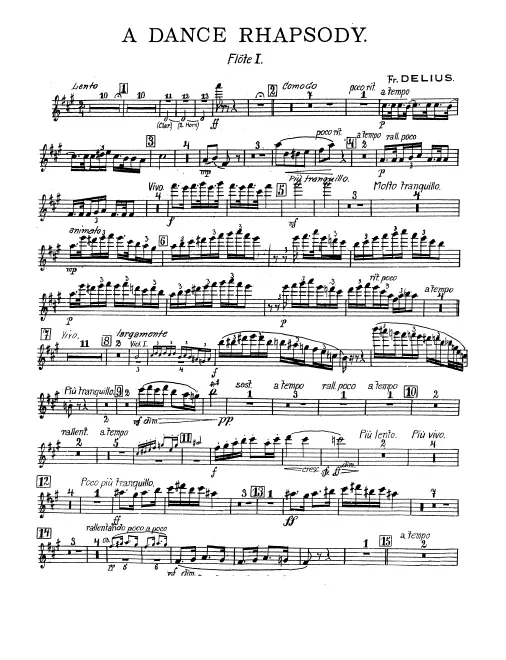 Flute 1, 2, 3/Piccolo