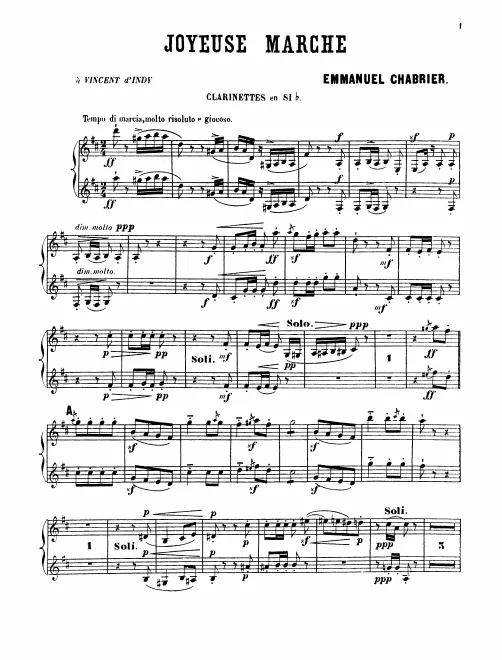 Clarinet 1/2 (B)