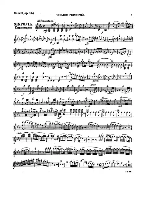 Violin solo