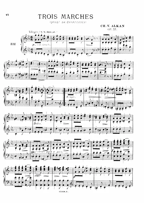3. March in C minor