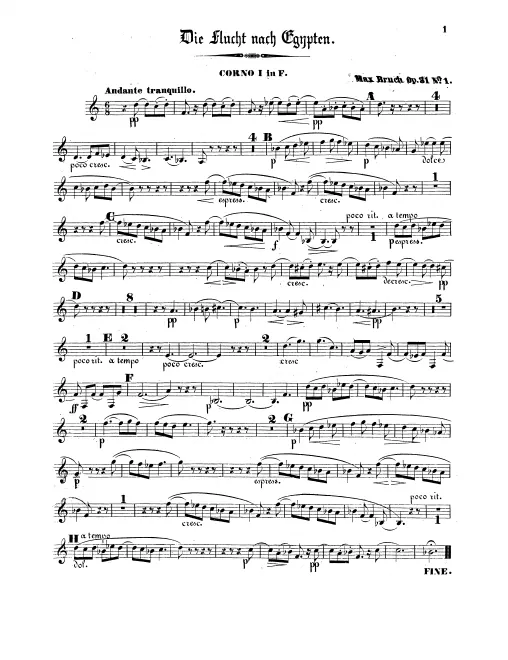 Horn 1, 2, 3 (F)