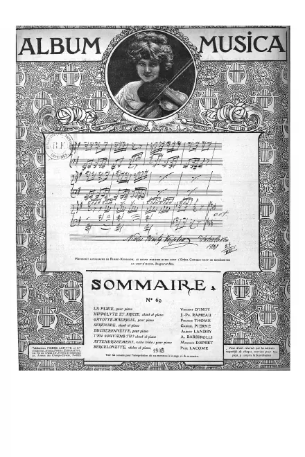 Air de Phèdre : Cruelle mère des amours (Act III, scene 1)