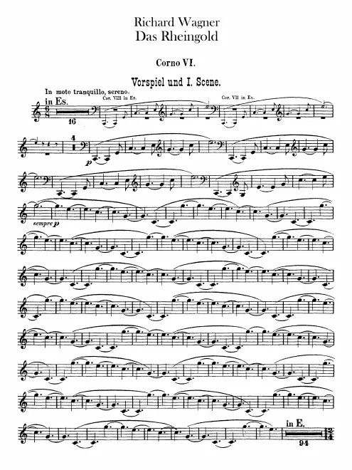 Horn 6 (C/D/E♭/E/F)