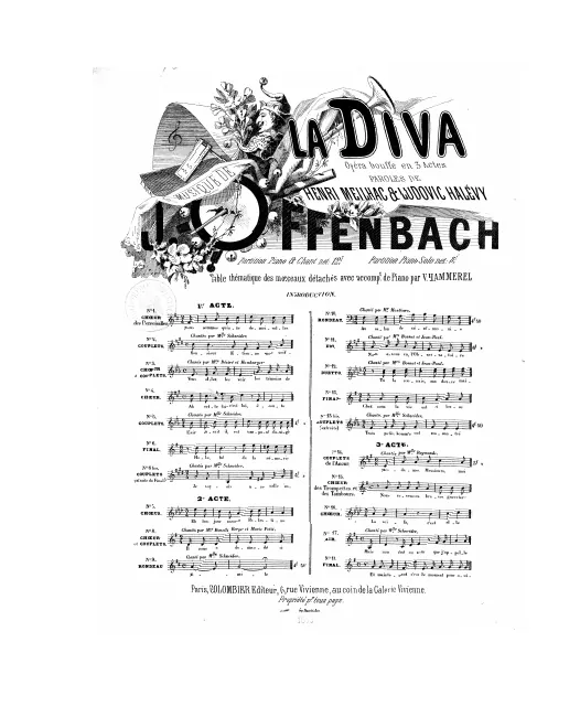 No.14, Couplets: "Mesdames et messieurs, moi, je suis l'amour" (Act III, No.14)