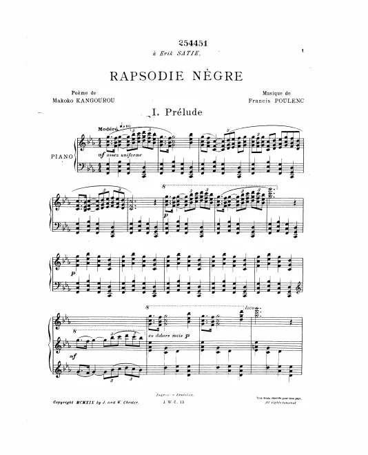 Piano Score