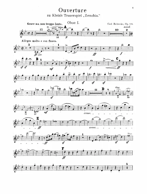 Oboe 1, 2