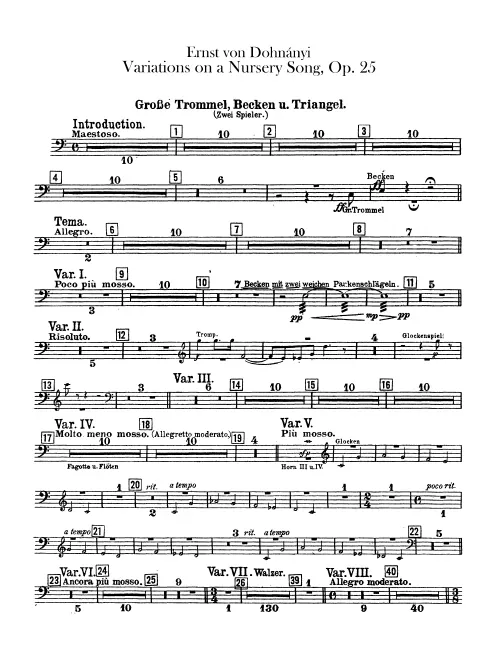 Bass Drum/Cymbals/Triangle