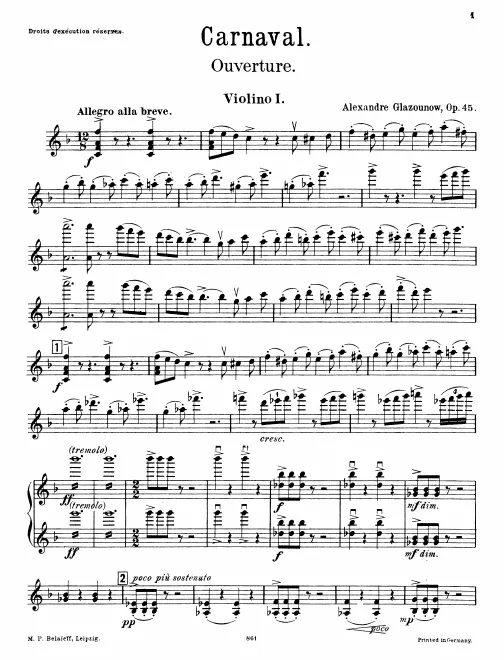 Violins I