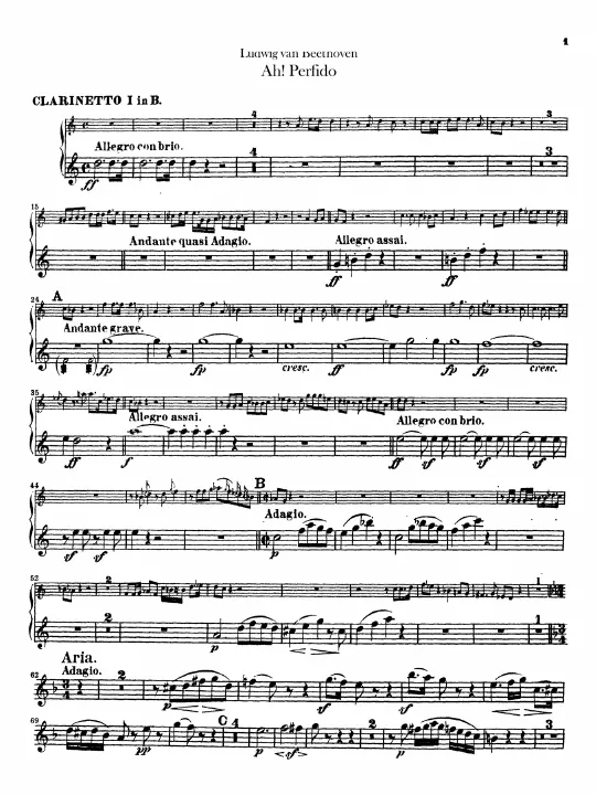 Clarinet 1, 2 (B♭)