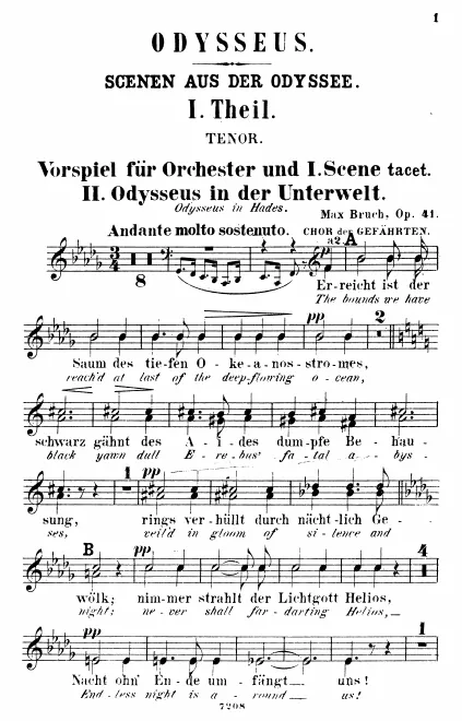 Tenor (Chorus) Part