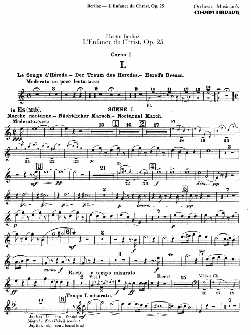Horn 1, 2 (E♭, D)