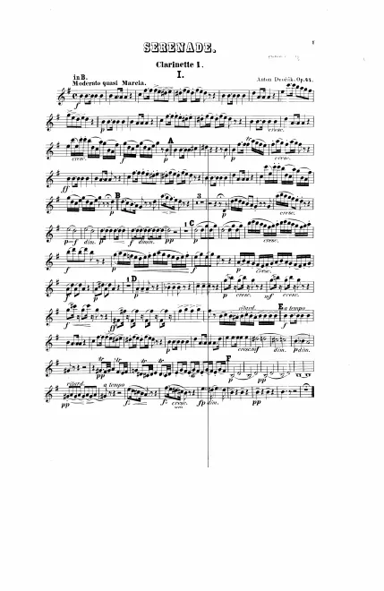 Clarinet 1 (B♭/A)