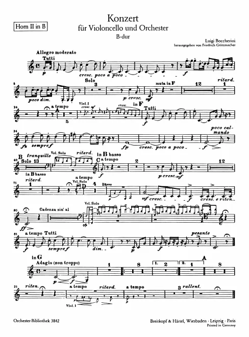 Horn 2 (B♭ basso/G)