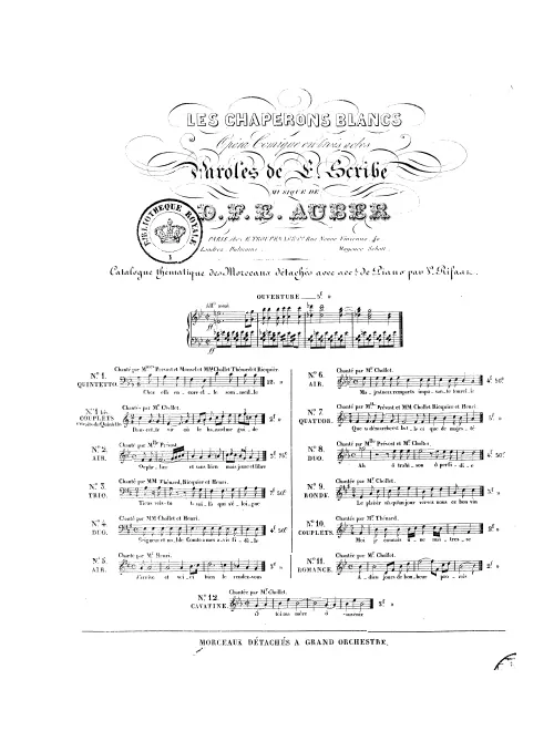 No.12, Cavatine: "Ô toi ma mêre, ô souvenir" (Act III, No.12c)