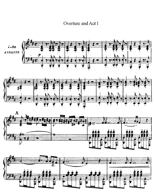 Overture and Act I