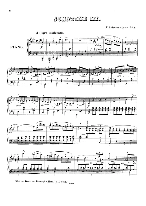 3. Sonatina in B♭ major