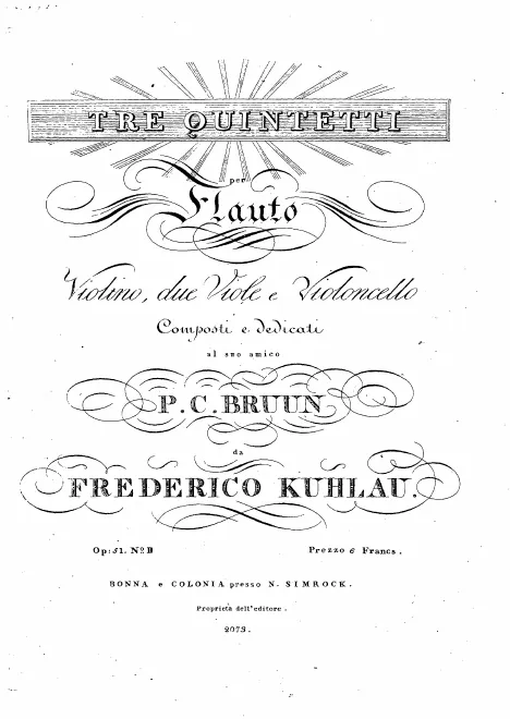 2. Quintet in E major