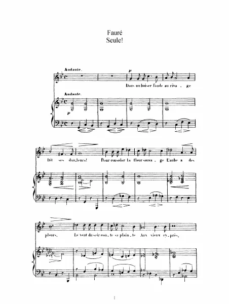 Complete Score (G minor)