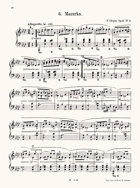 4. Allegretto (A♭ major)