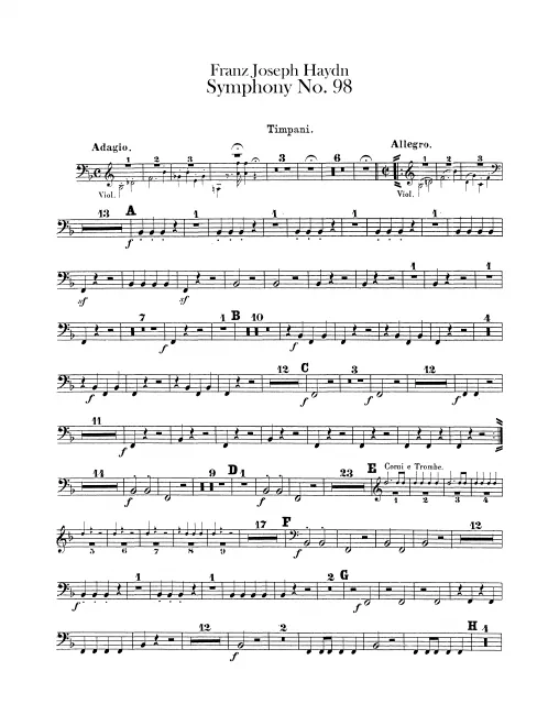 Timpani (B♭/F)