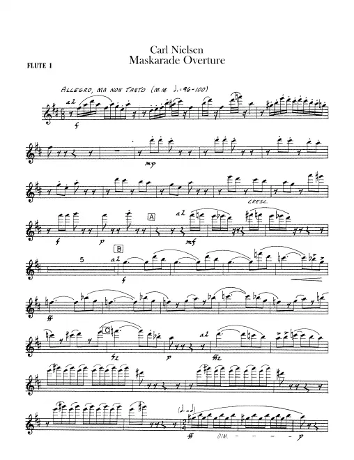 Flute 1, 2, 3/Piccolo