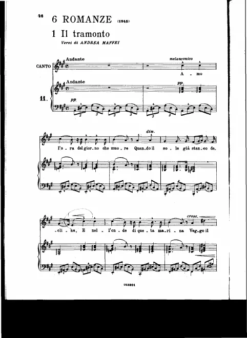 11-16. Sei Romanze (1845)