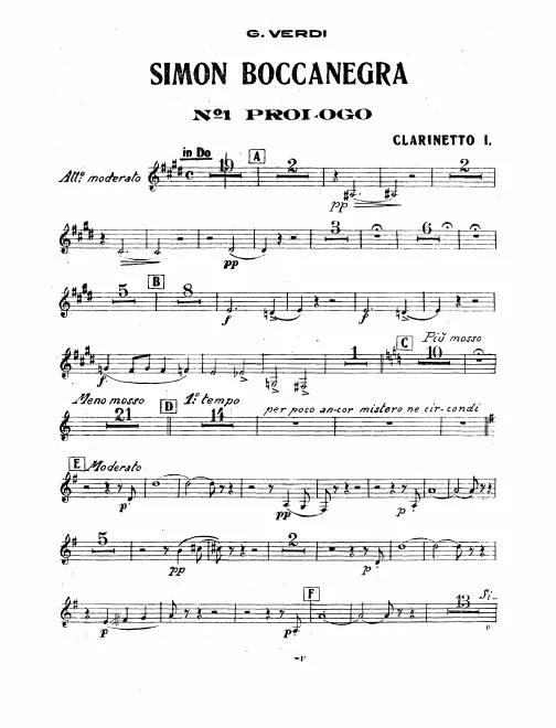 Clarinet 1 (C/B♭)