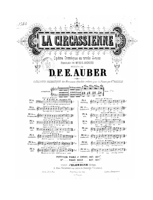 No.7, Ballade: "Isabelle la cruelle" (Act III, No.14b)